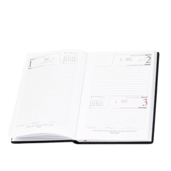 Agenda Personalizada 2027 Couro Sintético Diária X15311