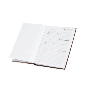 Agenda Personalizada 2027 Couro Sintético Plano Diário X12293