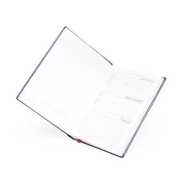 Agenda Personalizada 2027 Couro Sintético Plano Diário X12295