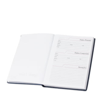 Agenda Personalizada 2027 Couro Sintético Plano Diário X12295