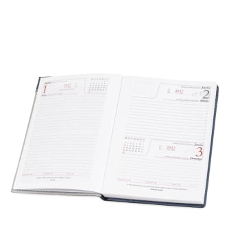 Agenda Personalizada 2027 Couro Sintético Plano Diário X12362