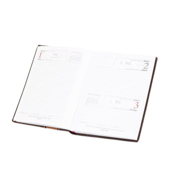 Agenda Personalizada 2027 Couro Sintético Plano Diário X12475