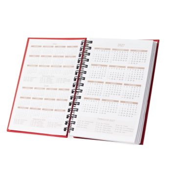Agenda 2027 Personalizada Cromato Diária X14932