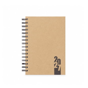 Agenda Personalizada 2027 Kraft Diária X15111 Agenda Personalizada 2027 Kraft Diária X15111