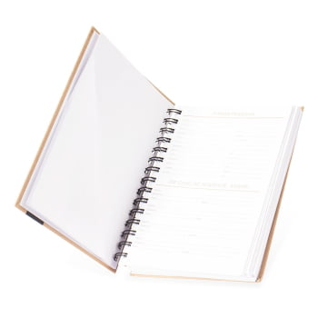Agenda Personalizada 2027 Kraft Diária X15111