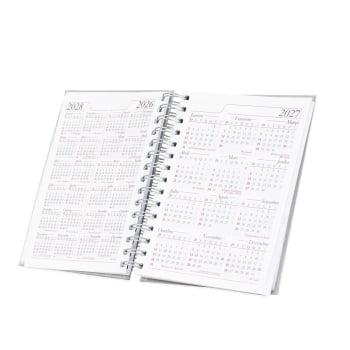 Agenda Personalizada 2027 Percalux Plano Diário X14026 Brinde Personalizado
