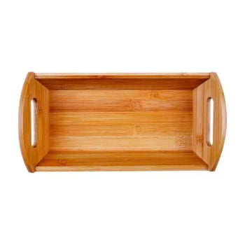 Bandeja Personalizada Bambu SMBT-00333 Brinde Personalizado