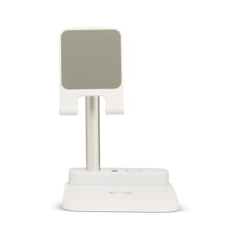 Base de Carregamento Personalizada Plástico com Luminária X08000 Brinde Personalizado