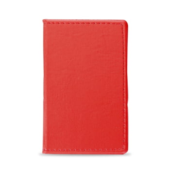 Bloco de Anotações Personalizado Couro Sintético 5 Blocos Autocolantes X10191 Brinde Personalizado