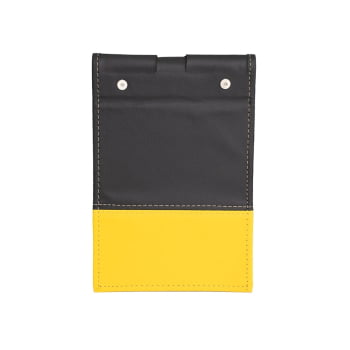 Bloco de Anotações Personalizado Couro Sintético com Porta Caneta X14911 Brinde Personalizado