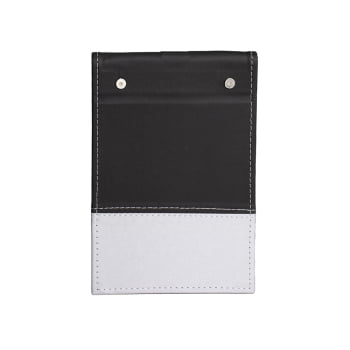 Bloco de Anotações Personalizado Couro Sintético com Porta Caneta X14911 Brinde Personalizado