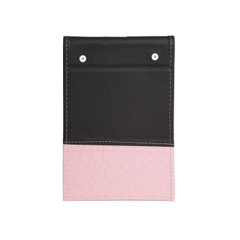 Bloco de Anotações Personalizado Couro Sintético com Porta Caneta X14911 Brinde Personalizado