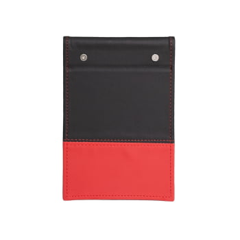 Bloco de Anotações Personalizado Couro Sintético com Porta Caneta X14911 Brinde Personalizado