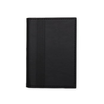 Bloco de Anotações Personalizado Couro Sintético com Porta Caneta X14924 Brindes Personalizados