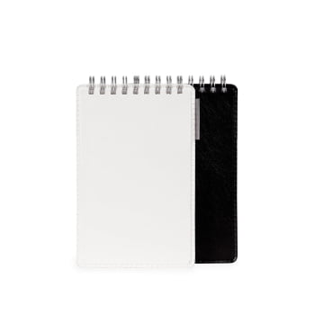 Bloco de Anotações Personalizado Couro Sintético X13634 Brindes Personalizados