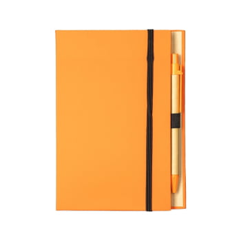 Bloco de Anotações Personalizado Kraft Wire-O X18938 Brinde Personalizado