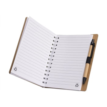 Bloco de Anotações Personalizado Papelão X06098 Brinde Personalizado