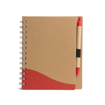 Bloco de Anotações Personalizado Papelão X06098 Brinde Personalizado