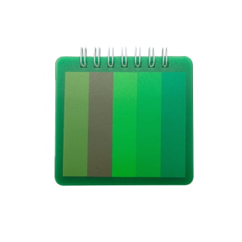 Bloco de Anotações Personalizado Plástico com Cinco Blocos Coloridos X18557 Brindes Personalizados