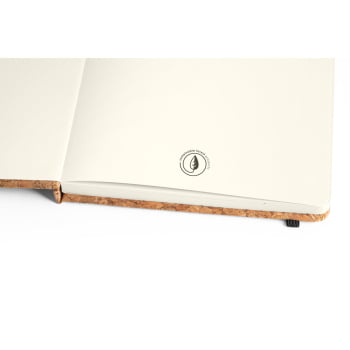 Bloco de Notas Personalizado Cortiça Sustentável SP53631 Brinde Personalizado