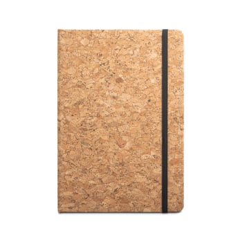 Bloco de Notas Personalizado Cortiça Sustentável SP53631 Brinde Personalizado