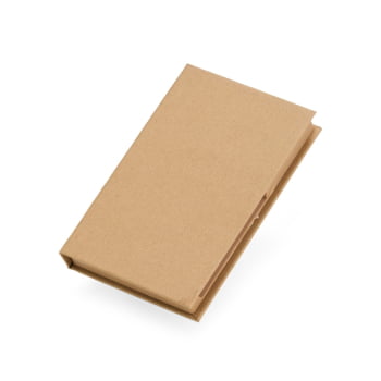 Kit Bloco de Anotações Personalizado Kraft Wire-O com Mini Caneta X06106 Brinde Personalizado