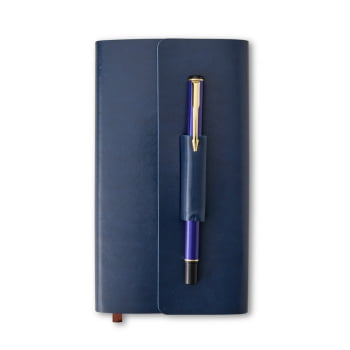 Kit para Anotações Personalizado Couro Sintético 2 Itens X07050 Brinde Personalizado