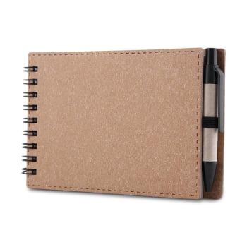 Mini Caderno Personalizado Papelão 70 Folhas ASIBL048 Brinde Personalizado