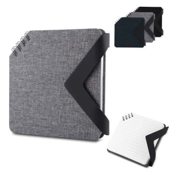 Mini Caderno Personalizado RPET 70 Folhas ASIBL036 Brindes Personalizados