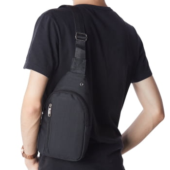 Bolsa de Ombro Personalizada Nylon X01442 Brinde Personalizado