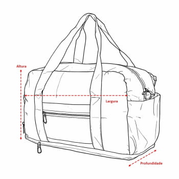 Bolsa Personalizada Couro Sintético 36L X09148 Brindes Personalizados