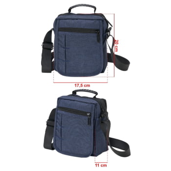 Bolsa Personalizada Ombro Nylon X12095 Brinde Personalizado