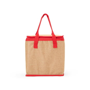 Bolsa Personalizada Térmica Confeccionada em linho 10L X02400 Brinde Personalizado