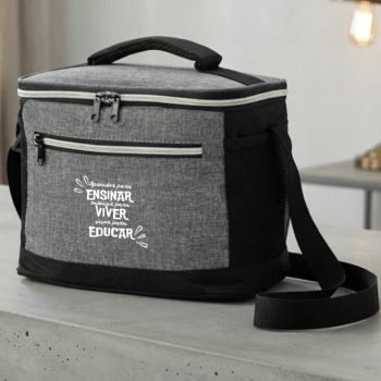 Bolsa Personalizada Térmica Nylon 10L X04357 Brinde Personalizado Bolsa Personalizada Térmica Nylon 10L X04357 Brinde Personalizado