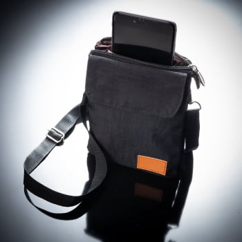 Bolsa Personalizada Transversal Nylon X01227 Brinde Personalizado