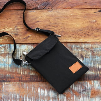 Bolsa Personalizada Transversal Nylon X01227 Brinde Personalizado