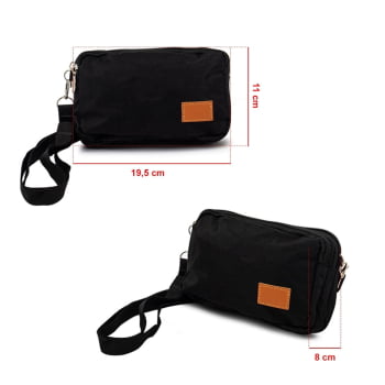 Bolsa Personalizada Transversal Nylon X01229 Brindes Personalizados