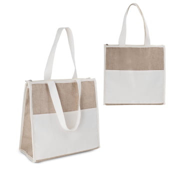 Bolsa Térmica Personalizada Algodão e Cortiça 18L ASIBT213 Brindes Personalizados