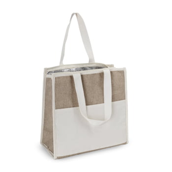 Bolsa Térmica Personalizada Algodão e Cortiça 18L ASIBT213 Brindes Personalizados