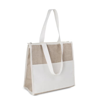 Bolsa Térmica Personalizada Algodão e Cortiça 18L ASIBT213 Brindes Personalizados