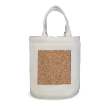 Bolsa Térmica Personalizada Algodão e Cortiça 4,8L ASIBT212 Brinde Personalizado