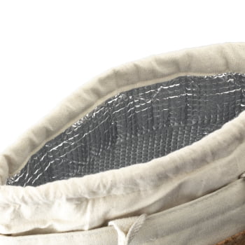 Bolsa Térmica Personalizada Algodão e Cortiça 4,8L ASIBT212 Brinde Personalizado