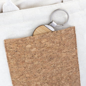 Bolsa Térmica Personalizada Algodão e Cortiça 4,8L ASIBT212 Brinde Personalizado