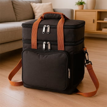 Bolsa Térmica Personalizada Poliéster 12 Litros X08287 Brindes Personalizados