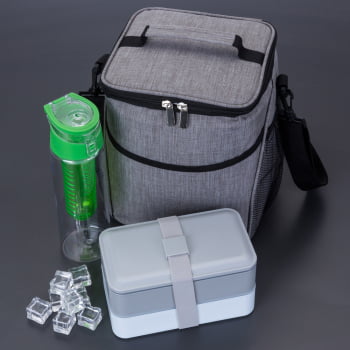 Bolsa Térmica Personalizada Poliéster 300D 11 L BT301 Brinde Personalizado