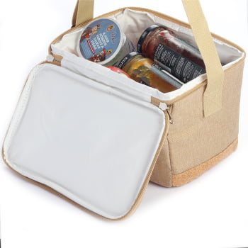 Bolsa Térmica Personalizada Poliéster 600D 6,4 L BT309 Brinde Personalizado