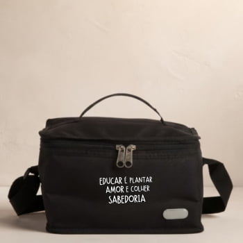 Brinde Presente Dia dos Professores Bolsa Térmica Personalizada Nylon 6L X18503