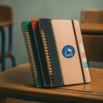 Brinde Presente Dia dos Professores Personalizado Caderno Personalizado Tam A5 CAD006 Caderno