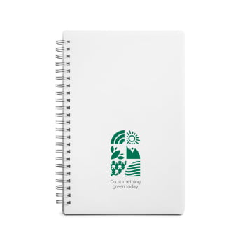 Caderno Personalizado 80 Folhas papel reciclado MSP93474 Brindes Personalizados