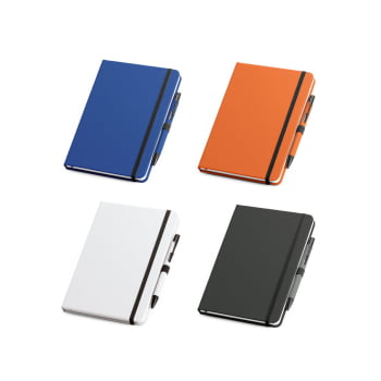 Caderno Personalizado A5 com Caneta SP93795 Brinde Personalizado